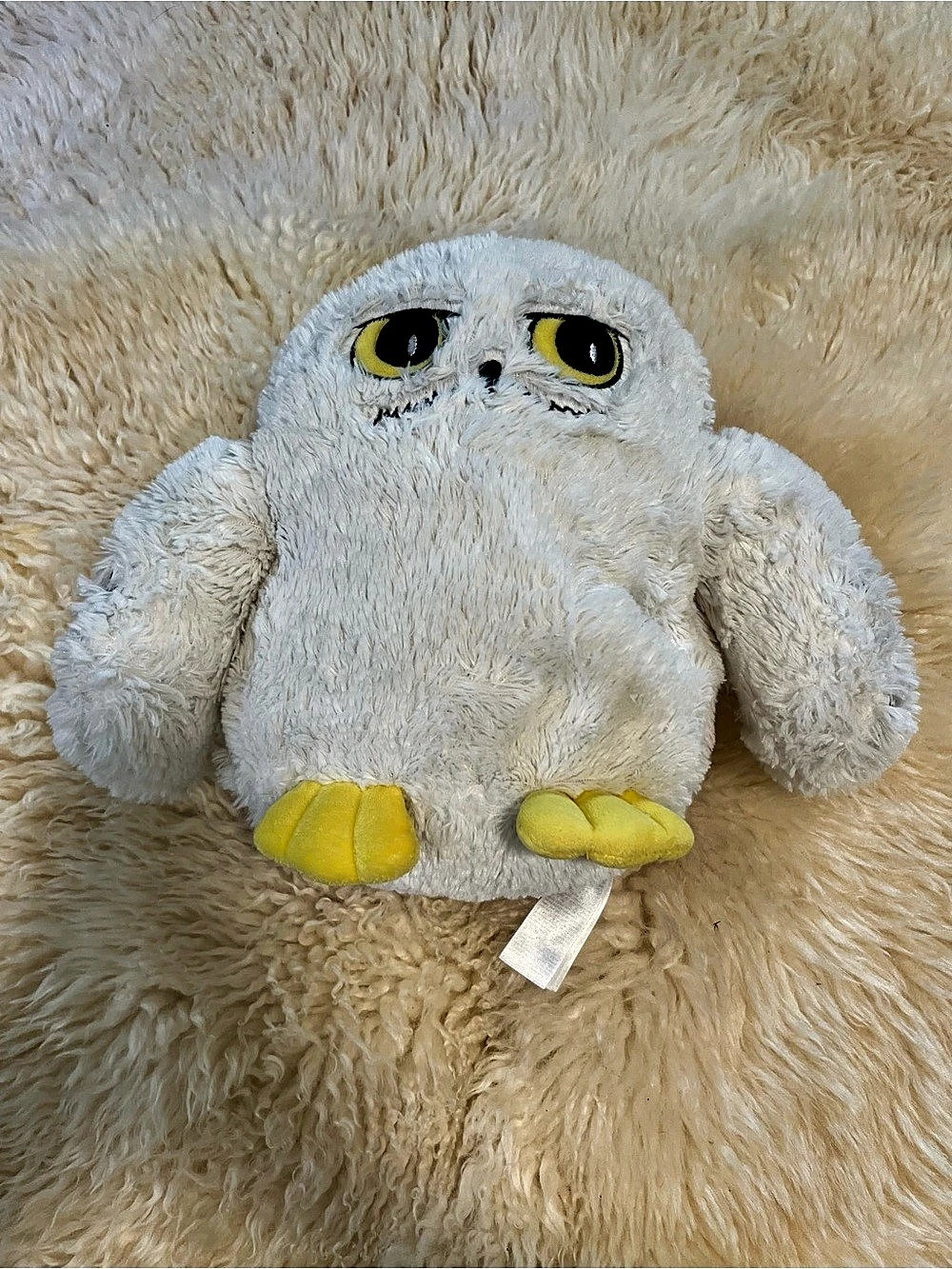 Primark Hedwig Owl Plush White & Yellow